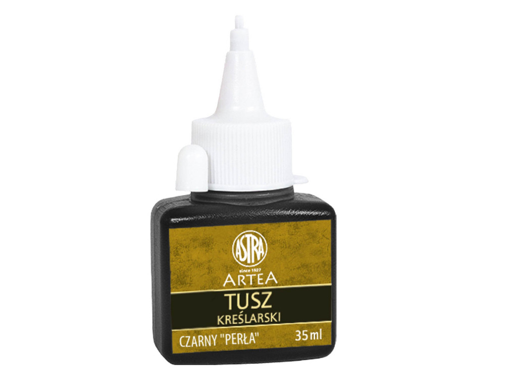 Tusz kreślarski - Astra - czarna perła, 35 ml