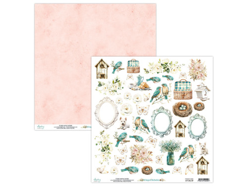 Elements for cutting 30,5 x 30,5 cm - Mintay - Winged Melodies