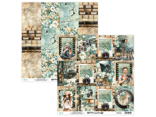 Scrapbooking paper 30,5 x 30,5 cm - Mintay - Photographer 06