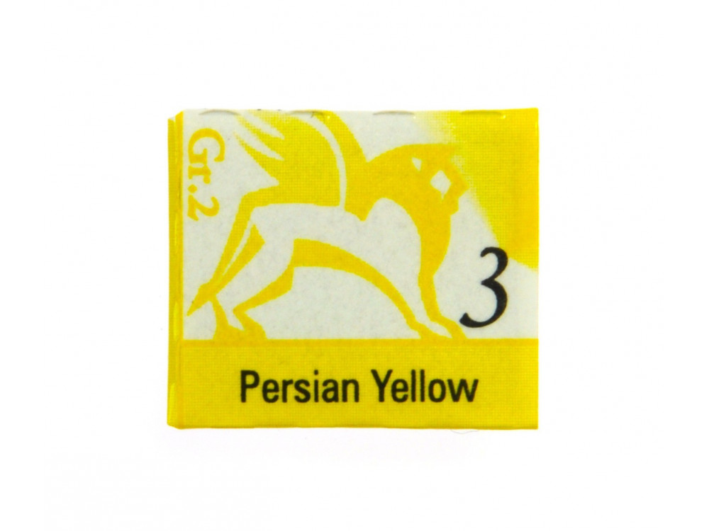 Akwarele w półkostkach - Renesans - 3, persian yellow, 1,5 ml