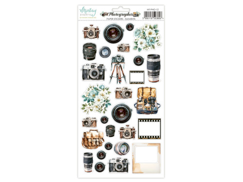 Set of paper stickers 15,2 x 20,3 cm - Mintay - Photogapher