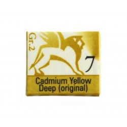 Akwarele w półkostkach - Renesans - 7, cadmium yellow deep, 1,5 ml
