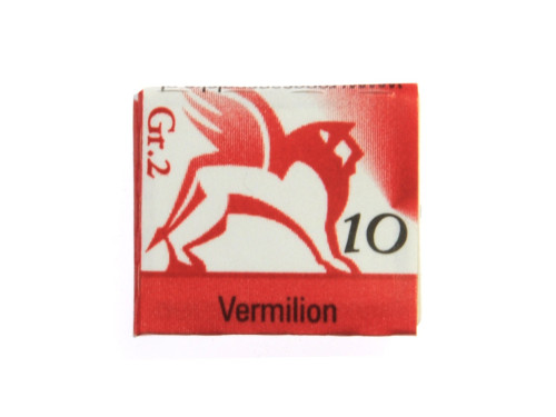 Akwarele w półkostkach - Renesans - 10, vermilion, 1,5 ml