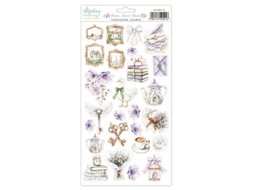 Zestaw naklejek papierowych 15,2 x 20,3 cm - Mintay - Home Sweet Home