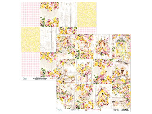 Scrapbooking paper 30,5 x 30,5 cm - Mintay - Blossom Serenity 06
