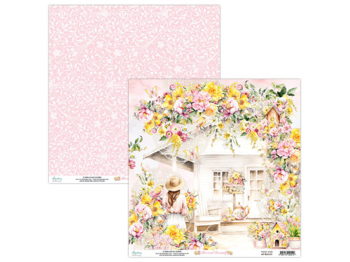 Scrapbooking paper 30,5 x 30,5 cm - Mintay - Blossom Serenity 01