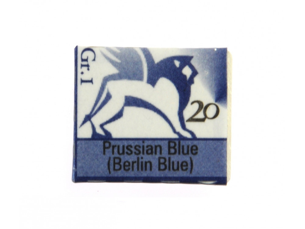 Akwarele w półkostkach - Renesans - 20, prussian blue (berlin blue), 1,5 ml