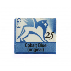 Akwarele w półkostkach - Renesans - 25, cobalt blue, 1,5 ml