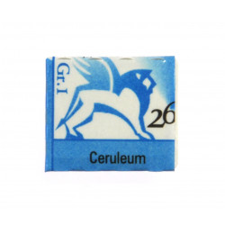 Akwarele w półkostkach - Renesans - 26, ceruleum, 1,5 ml