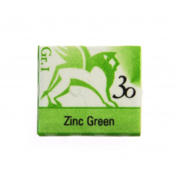 Akwarele w półkostkach - Renesans - 30, zinc green, 1,5 ml
