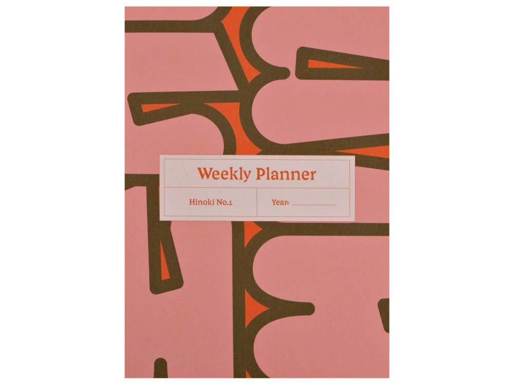 Weekly undated planner Hinoki No.1 A5 - The Completist. - 90 g/m2