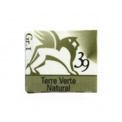 Akwarele w półkostkach - Renesans - 39, terre verte natural, 1,5 ml