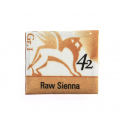 Akwarele w półkostkach - Renesans - 42, raw sienna, 1,5 ml