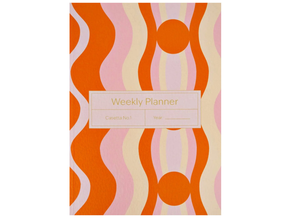 Weekly undated planner Casetta No.1 A5 - The Completist. - 90 g/m2