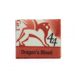 Watercolors in half pans - Renesans - 44, dragon's blood, 1,5 ml