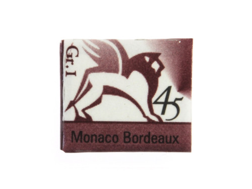Akwarele w półkostkach - Renesans - 45, monaco bordeaux, 1,5 ml