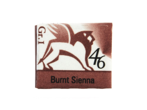 Akwarele w półkostkach - Renesans - 46, burnt sienna, 1,5 ml