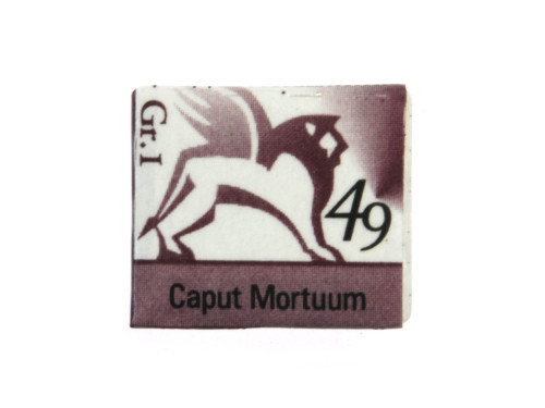 Watercolors in half pans - Renesans - 49, caput mortuum, 1,5 ml