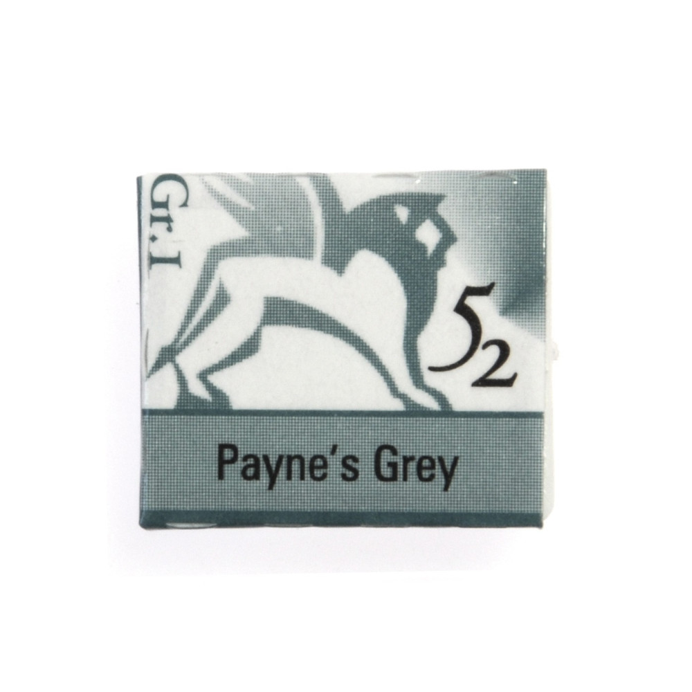 Akwarele w półkostkach - Renesans - 52, payne's grey, 1,5 ml