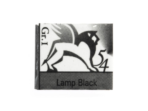 Akwarele w półkostkach - Renesans - 54, lamp black, 1,5 ml