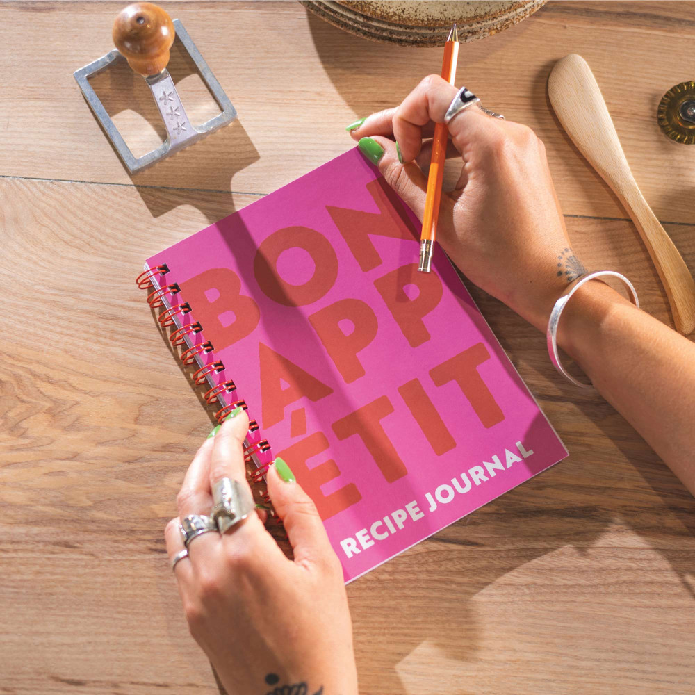 Recipe Book Journal Bon Appétit A5 - Good Tuesday - softcover, 120 g, 128 pages