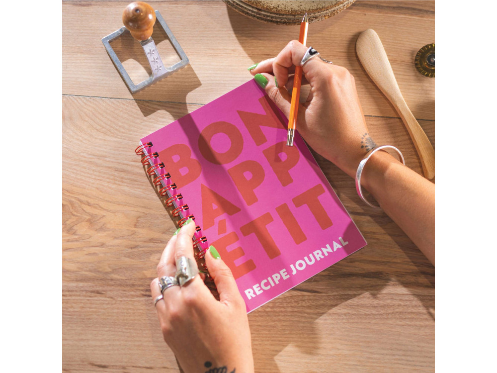 Recipe Book Journal Bon Appétit A5 - Good Tuesday - softcover, 120 g, 128 pages