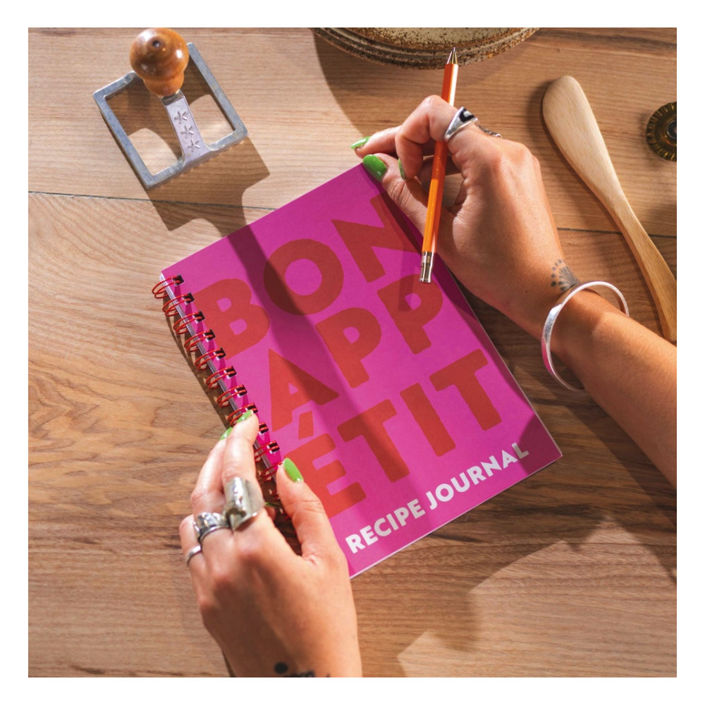 Recipe Book Journal Bon Appétit A5 - Good Tuesday - softcover, 120 g, 128 pages