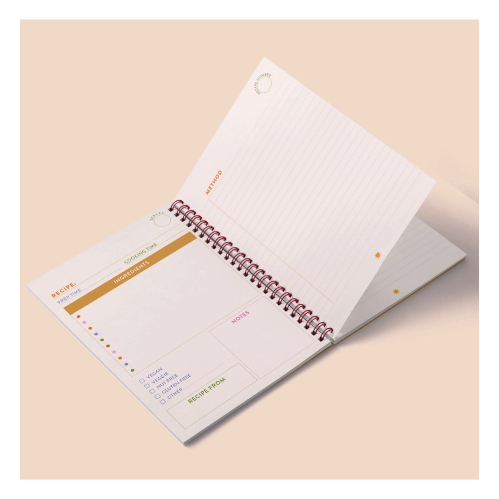 Recipe Book Journal Bon Appétit A5 - Good Tuesday - softcover, 120 g, 128 pages