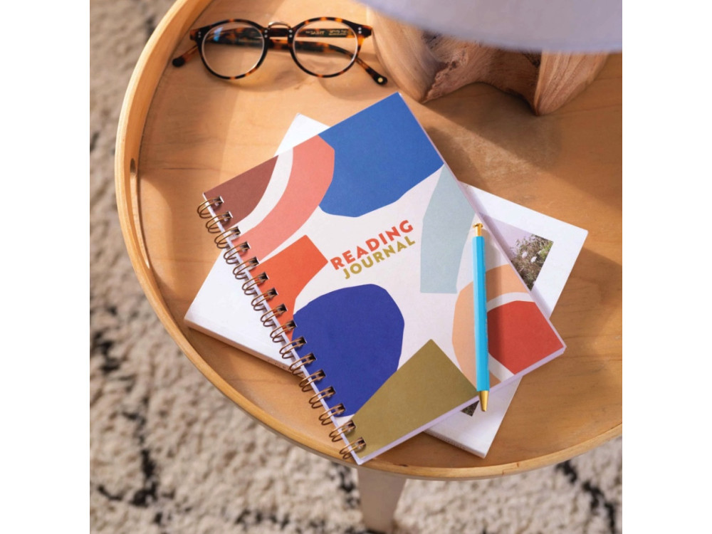 Reading Journal Organic Shapes A5 - Good Tuesday - softcover 120 g