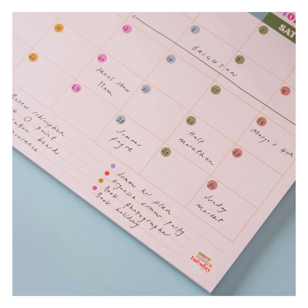 Monthly planner, desk calendar You Got This A4 - Good Tuesday