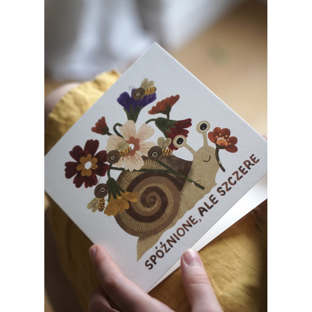 Kartka okolicznościowa - Hi Little - Spóźnione, ale szczere