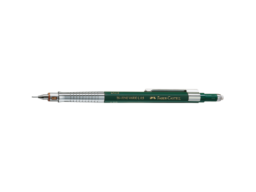 Ołówek automatyczny TK-Fine Vario L - Faber-Castell - Green, 0,5 mm, HB