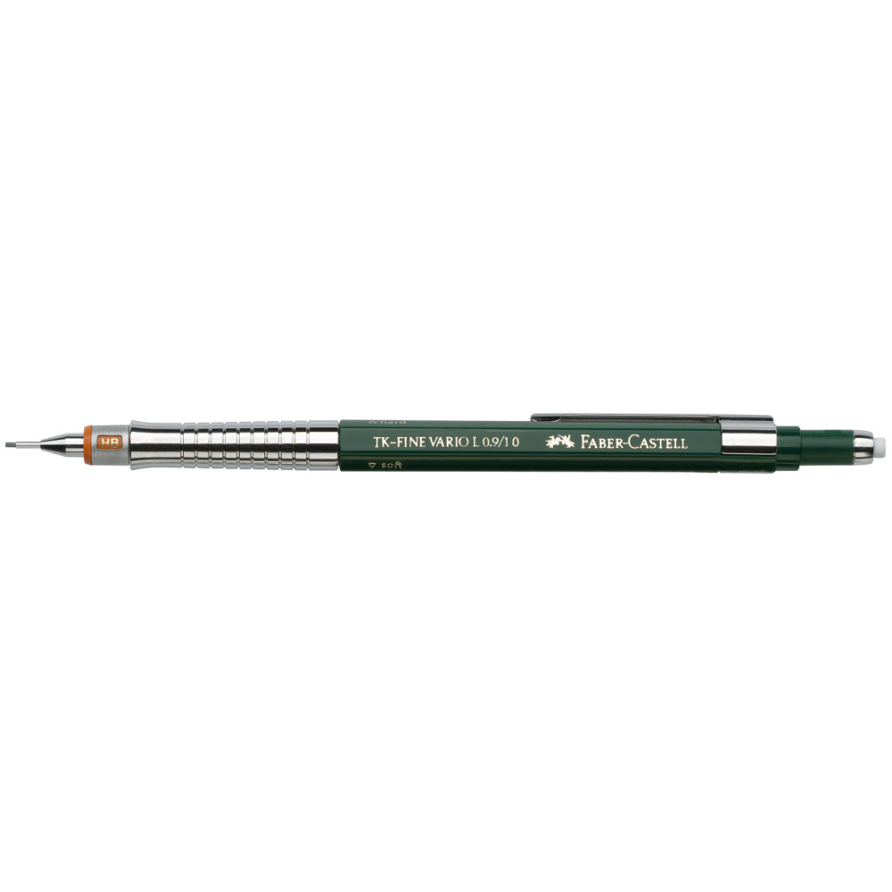 Ołówek automatyczny TK-Fine Vario L - Faber-Castell - Green, 1 mm, HB