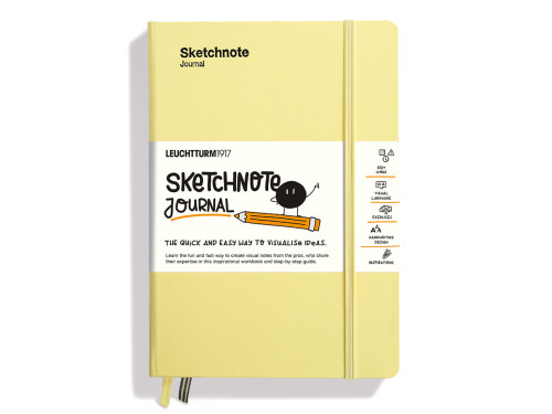 Sketchnote Journal A5 - Leuchtturm1917 - Vanilla, hardcover