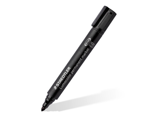 Marker permanentny Lumocolor - Staedtler - czarny