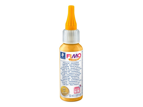 Oven-hardening Liquid Fimo Gel - Staedtler - gold, 50 ml