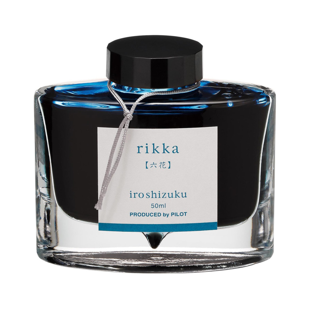 Iroshizuku calligraphy ink - Pilot - Rikka (Snow Crystal), 50 ml