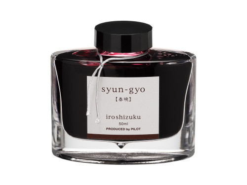 Iroshizuku calligraphy ink - Pilot - Syun-Gyo (Spring Dawn), 50 ml