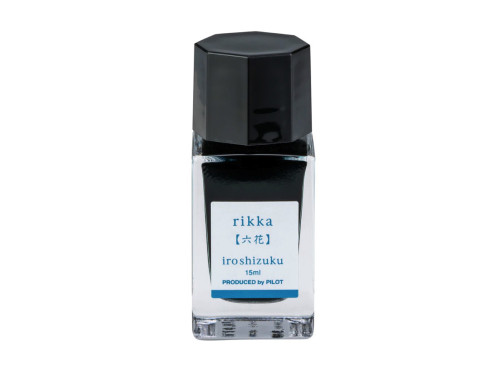 Iroshizuku calligraphy ink - Pilot - Rikka (Snow Crystal), 15 ml