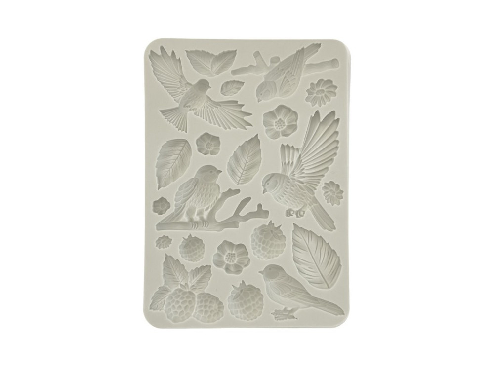 Silicone mould A5 - Stamperia - Birds