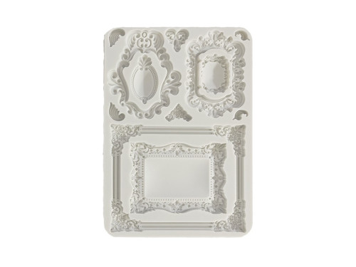 Silicone mould A5 - Stamperia - Antique frames