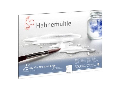 Blok do akwareli Harmony - Hahnemühle - rough, A3, 300 g, 12 ark.