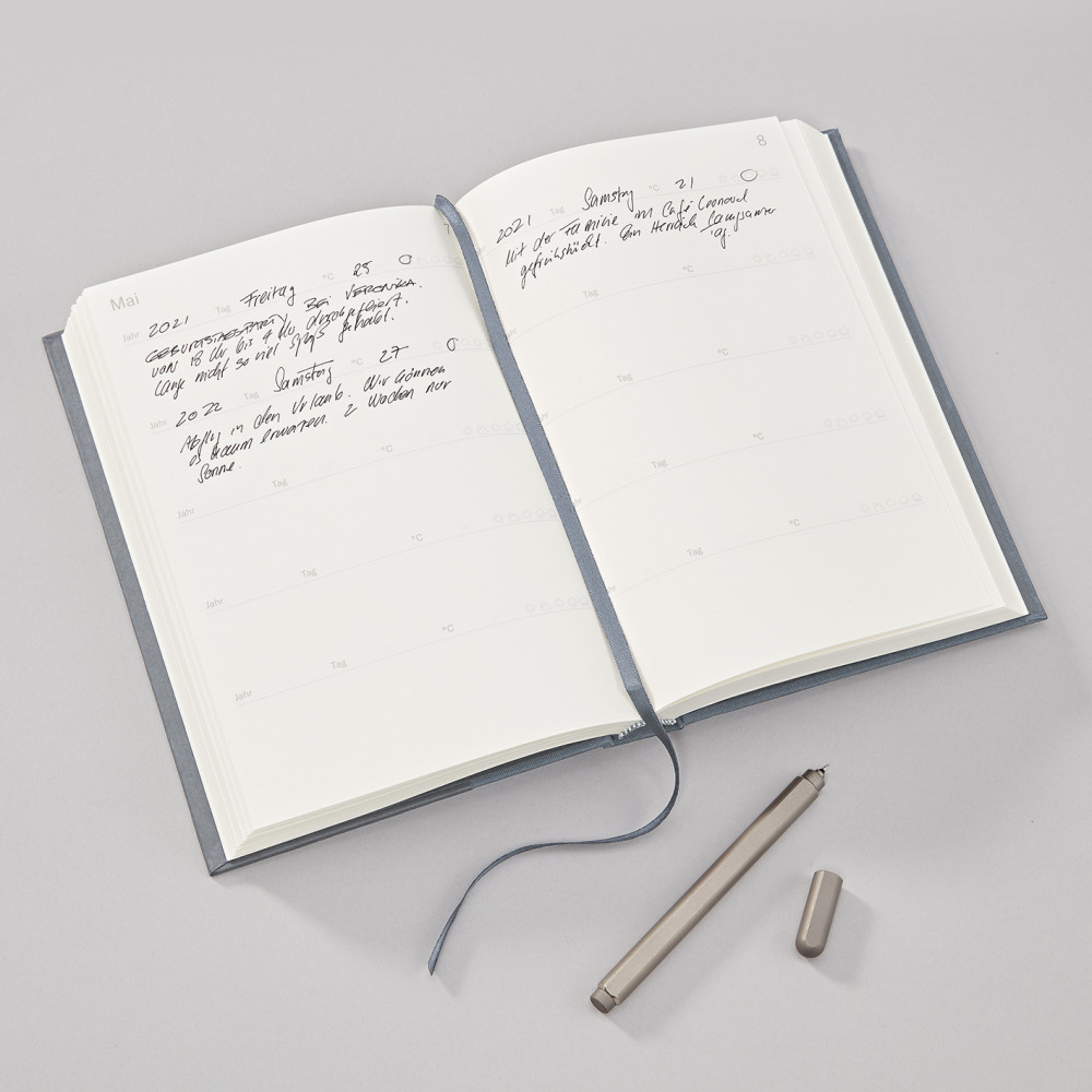 5 Year Diary The Life in Your Years A5 - Semikolon - Sea Salt