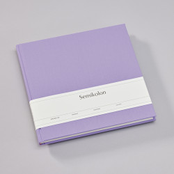 Księga gości Heritage Line - Semikolon - Lilac Silk, 180 stron