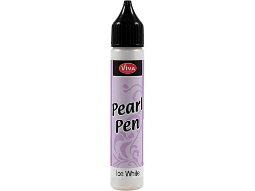 Pearl Pen Viva Decor - 101 Ice White - 25 ml