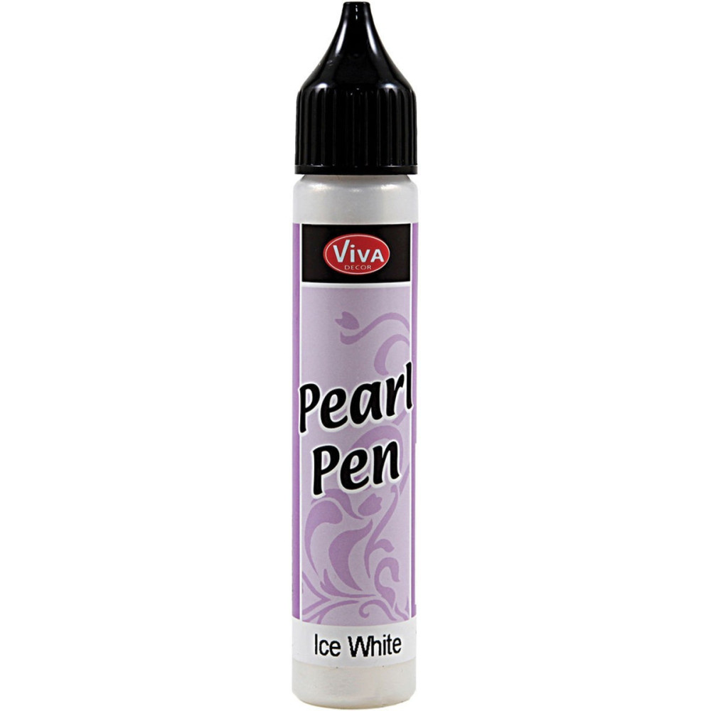 Pearl Pen Viva Decor - 101 Ice White - 25 ml