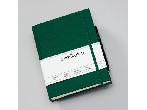 Travel Diary Grand Voyage 14 x 19,2 cm - Semikolon - Forest, 304 pages
