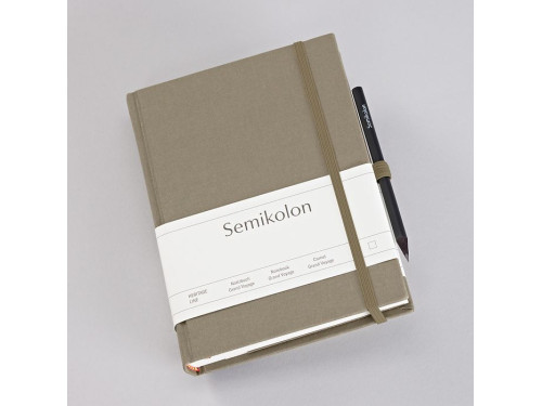 Travel Diary Grand Voyage 14 x 19,2 cm - Semikolon - Fango, 304 pages