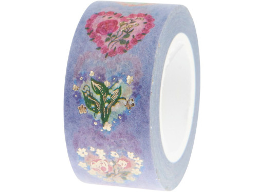 Washi tape Hearts - Paper Poetry - 20 mm x 50 m