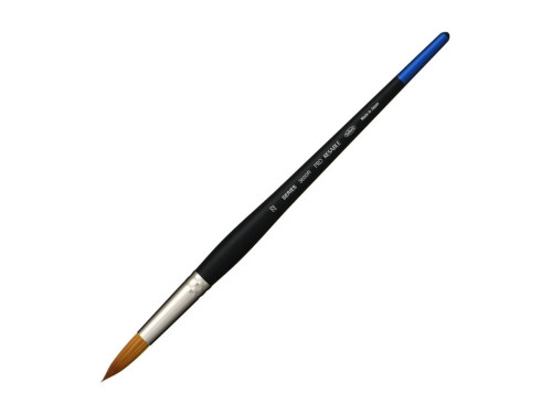Pędzel okrągły, mieszany, Pro Resable, seria 3600R - Holbein - nr 22